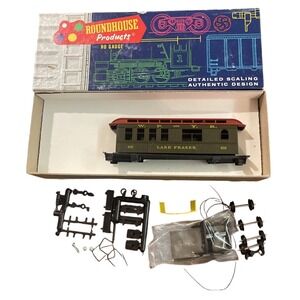 Vintage Roundhouse HO Overton Business Class White Pass Yukon Lake Fraser NOS